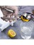 Paslanmaz Çelik Tarzı Limon Sıkacağı Paslanmaz Çelik Portakal Sıkacağı Meyve Suyu Raybaları Hızlı Kolu Basın Çok Fonksiyonlu Aracı Mutfak Aksesuarları (Yurt Dışından) 1