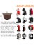 3 Adet Kahverengi Tarzı 3 Adet Yeniden Kullanılabilir Kahve Kapsül Filtre Fincan Nescafe Dolce Gusto Için Doldurulabilir Kapaklar Kaşık Fırça Filtre Sepetleri Pod Yumuşak Tat Tatlı (Yurt Dışından) 3