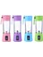 Turuncu Mannual Tipi Stili 800ML Taşınabilir Mikser USB Blender El Sıkacağı Makinesi Smoothie Mini Mutfak Robotu Blender Meyve Sıkacağı Fincan Ev Için (Yurt Dışından) 5