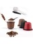 No.1 Tarzı 3 Adet Doldurulabilir Yeniden Kullanılabilir Nespresso Kapsül Kahve 1 Adet Plastik Kaşık ile Orijinal Hat Siccsaee Filtreleri Için Filtre Pod (Yurt Dışından) 3