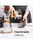 Cam Huni Tarzı 600MLML Isıya Dayanıklı Cam Cezve Kahve Bira Fincanları Sayılan Kahve Makinesi Barista Percolator (Yurt Dışından) 5