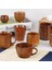 F Stili Yüksek Li Yaratıcı Doğal Ahşap Kupa Kahve Şarap Bardağı Su Isıtıcısı Yalıtım Çay Bardağı Aile Için Çay Odası Bar Bira Süt Drinkware (Yurt Dışından) 4