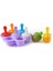 Mor Tarzı 7 Kavite Silikon Mini Buz Pops Kalıp Dondurma Topu Makinesi Popsicles Kalıpları Bebek Dıy Gıda Takviyesi Aracı El (Yurt Dışından) 1