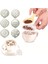 YR1830-25 Stili Kahve Kalıbı Süt Kek Kek Stencil Şablonu Kahve Dekoru Kahve Barista Cappuccino Şablonu Strew Pad Duster Sprey Araçları (Yurt Dışından) 3