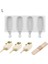 Kumral Tarzı 3D Pişirme Dondurma Kalıpları, Silikon Dondurma Kalıpları Kek, Dıy Ice Pops Için Cakesicle Kalıp Buz Küpü Tepsi Popsicle Varil Maker Kalıp (Yurt Dışından) 1