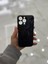 Apple iPhone 14 Pro Max Kamera Korumalı Simli Renkli Siyah Silikon Kılıf 1