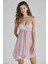 Şifon Dantelli Gecelik 880 - Rose 1