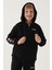 Kids Kappa Erkek Çocuk Sweatshirt Siyah Çocuk Sweatshirt 1