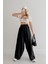 Paraşüt Kumaş Beli Lastikli Relax Pantalon 2