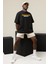 Gta Mission Passed Baskılı Unisex Oversize Siyah Tshirt 1