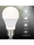 LED E27 9W Şarjlı LED Ampul Beyaz 9WB-E27 1