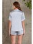 Saten Biyeli Pijama Takımı 1205 - Mist 4
