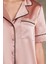 Saten Biyeli Pijama Takımı 1205 - Brandy 4