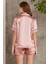 Saten Biyeli Pijama Takımı 1205 - Brandy 5