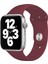 Apple Watch Series SE/10/9/8/7/6/5/4/3 46mm-45mm-44mm-42mm Uyumlu S/M Spor Silikon Kordon Mürdüm 1