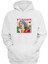 Unisex Romance For Get The Past Baskılı Beyaz Normal Kalıp Şardonlu Kalın Sweatshirt 1