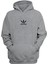 Unisex Alcohol Baskılı Gri Normal Kalıp Şardonlu Kalın Sweatshirt 1