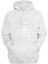 Unisex Astronot Cocuk Baskılı Beyaz Normal Kalıp Şardonlu Kalın Sweatshirt 1