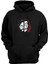 Unisex La Casa De Papel Profesör Baskılı Siyah Normal Kalıp Şardonlu Kalın Sweatshirt 1