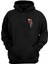 Unisex Jedilah Baik, Tapi Jangan Baskılı Siyah Normal Kalıp Şardonlu Kalın Sweatshirt 1
