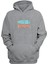 Unisex Normal Is Boring Baskılı Gri Normal Kalıp Şardonlu Kalın Sweatshirt 1