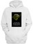 Unisex Star Wars Yoda Jodi Master Baskılı Beyaz Normal Kalıp Şardonlu Kalın Sweatshirt 1