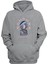 Unisex Nohours, Unwınd Your Mınd Baskılı Gri Normal Kalıp Şardonlu Kalın Sweatshirt 1