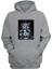 Unisex Tom, Sad Baskılı Gri Normal Kalıp Şardonlu Kalın Sweatshirt 1