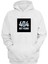 Unisex 404 Not Found Baskılı Beyaz Normal Kalıp Şardonlu Kalın Sweatshirt 1
