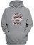 Unisex Wem Gehört Dıe Welt Baskılı Gri Normal Kalıp Şardonlu Kalın Sweatshirt 1