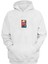 Unisex God Father Baskılı Beyaz Normal Kalıp Şardonlu Kalın Sweatshirt 1