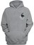 Unisex Resim Çizen Fotograf Makinası Baskılı Gri Normal Kalıp Şardonlu Kalın Sweatshirt 1