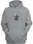 Unisex Skate Forever Baskılı Gri Normal Kalıp Şardonlu Kalın Sweatshirt 1