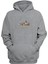 Unisex Egg Stages Ovolution Baskılı Gri Normal Kalıp Şardonlu Kalın Sweatshirt 1