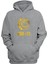 Unisex BLINK-182 Smile Baskılı Gri Normal Kalıp Şardonlu Kalın Sweatshirt 1