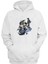 Unisex Muhammed Ali Yüzü Baskılı Beyaz Normal Kalıp Şardonlu Kalın Sweatshirt 1