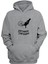 Unisex Stop Thınking Start Drınking Baskılı Gri Normal Kalıp Şardonlu Kalın Sweatshirt 1