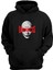 Unisex Dark Ness ,horızon Baskılı Siyah Normal Kalıp Şardonlu Kalın Sweatshirt 1