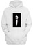 Unisex The Godfather The Game Baskılı Beyaz Normal Kalıp Şardonlu Kalın Sweatshirt 1