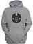 Unisex Devil Goat Baskılı Gri Normal Kalıp Şardonlu Kalın Sweatshirt 1