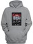 Unisex Tupac Factory Baskılı Gri Normal Kalıp Şardonlu Kalın Sweatshirt 1