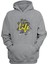 Unisex In Your Life Baskılı Gri Normal Kalıp Şardonlu Kalın Sweatshirt 1