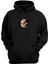 Unisex Anime Sunshine In The Eyes Baskılı Siyah Normal Kalıp Şardonlu Kalın Sweatshirt 1