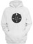 Unisex Devil Goat Baskılı Beyaz Normal Kalıp Şardonlu Kalın Sweatshirt 1