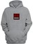 Unisex Big Boss Baskılı Gri Normal Kalıp Şardonlu Kalın Sweatshirt 1
