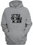 Unisex Lıttle Trouble Maker Baskılı Gri Normal Kalıp Şardonlu Kalın Sweatshirt 1