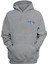 Unisex Anxıety Vıbes Free Tıcket Baskılı Gri Normal Kalıp Şardonlu Kalın Sweatshirt 1
