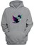 Unisex The Vısual Arts Baskılı Gri Normal Kalıp Şardonlu Kalın Sweatshirt 1
