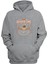 Unisex Khabib Time Nurmagomedov Baskılı Gri Normal Kalıp Şardonlu Kalın Sweatshirt 1