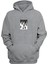 Unisex Kalabalık Içinde Yanlızlık Baskılı Gri Normal Kalıp Şardonlu Kalın Sweatshirt 1